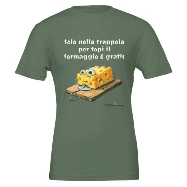 T-shirt girocollo Unisex dark: Trappola per topi